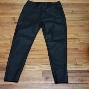 Shein Curve Women's Plus Faux Leather Black Skinny Pants sz 2XL
